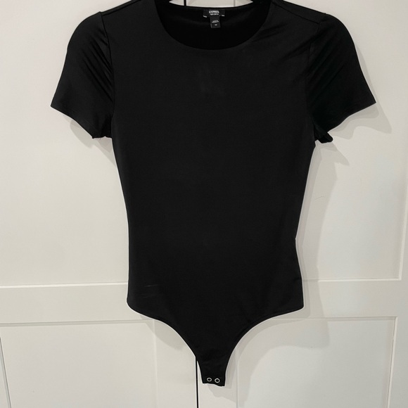Express Contour Black Bodysuit NWOT - Picture 5 of 9